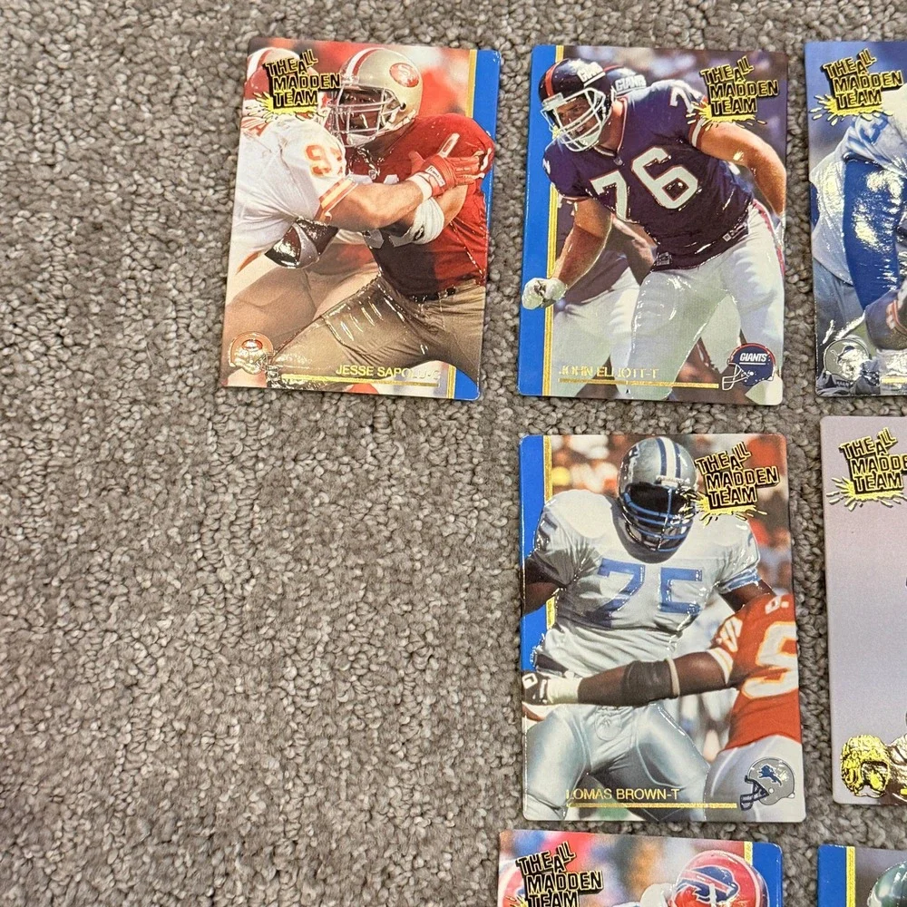 Pro Set 1991 The All-Madden Team Football Cards Lot Jerry Rice Irvin Lott 27pc